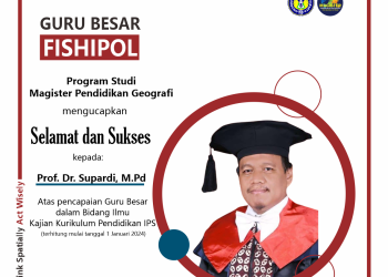 Guru Besar Prof. Dr. Supardi, M.Pd